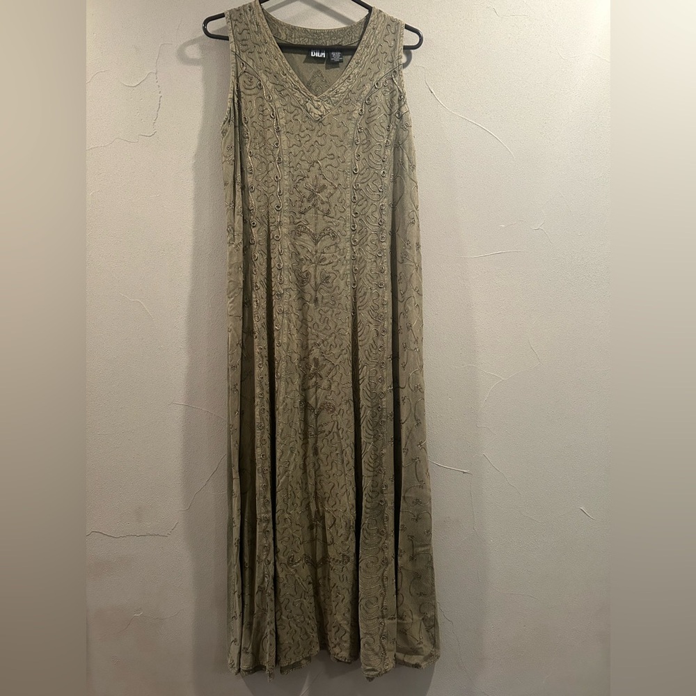 70s maxi dress
